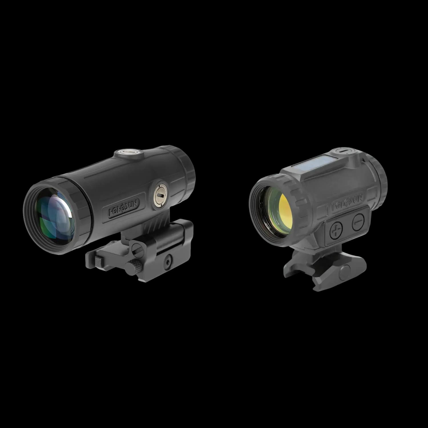 Product Image of Holosun ARO-EVO SPR Red Dot Reticle + HM3X Magnifier