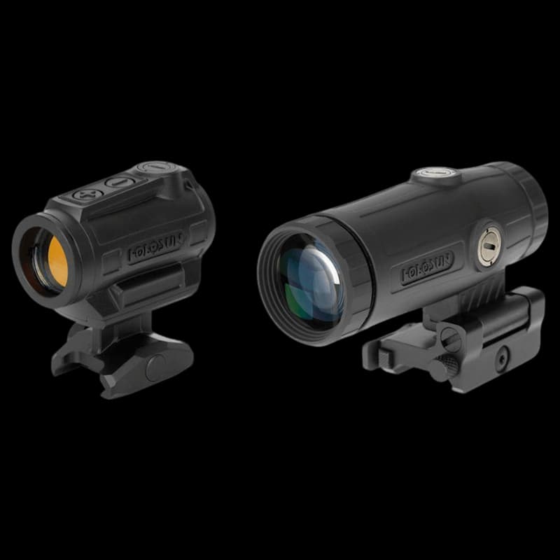 ARO 2 MOA Red Dot Reticle + HM3X Magnifier