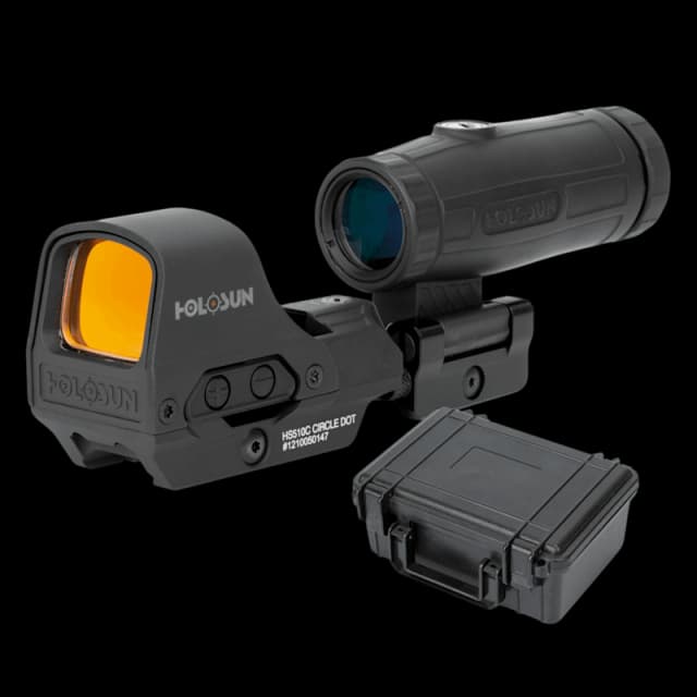 Set HS510C Red Dot & HM3X Magnifier & Hardcase